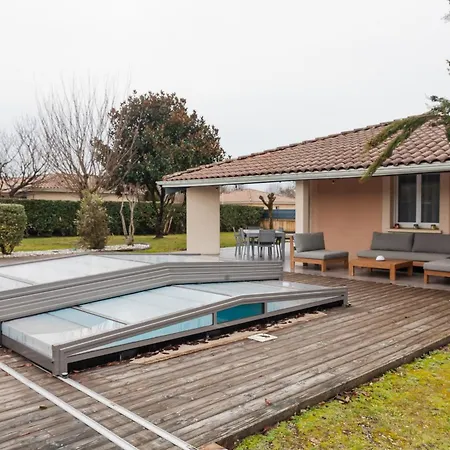 Villa Boienne Maison 8 Personnes Avec Piscine Biganos